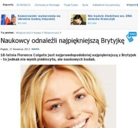 Znaleźli najładniejszą!