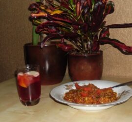 Chorizo z soczewicą