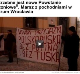 Manifestacja we Wrocławiu